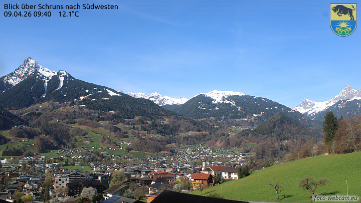 Blick über Schruns
