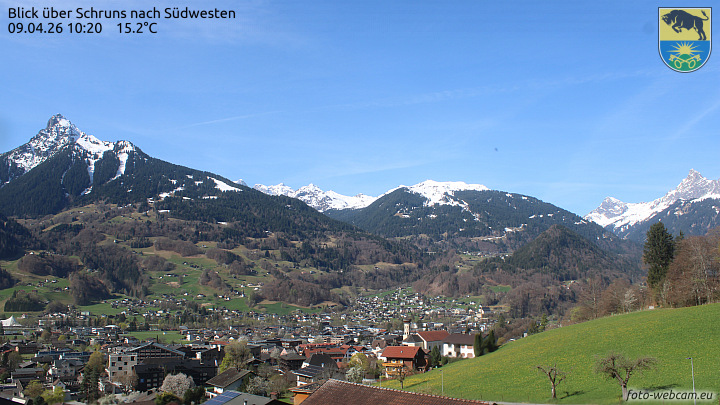 Blick über Schruns