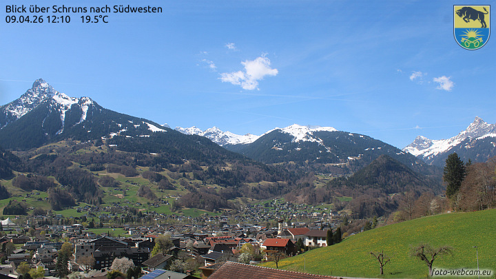 Blick über Schruns