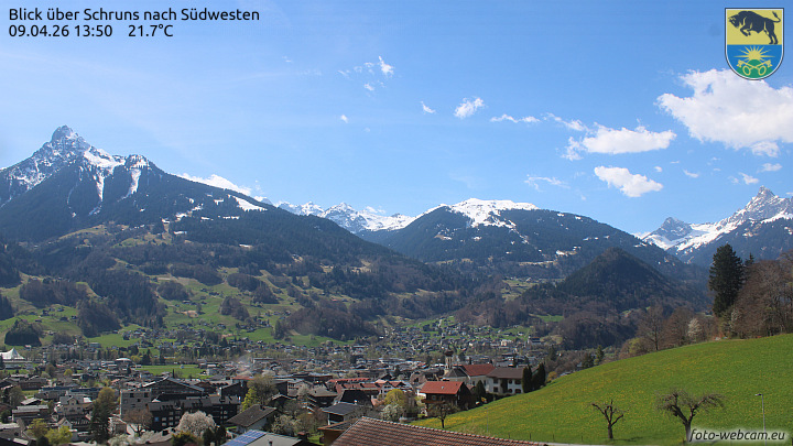 Blick über Schruns