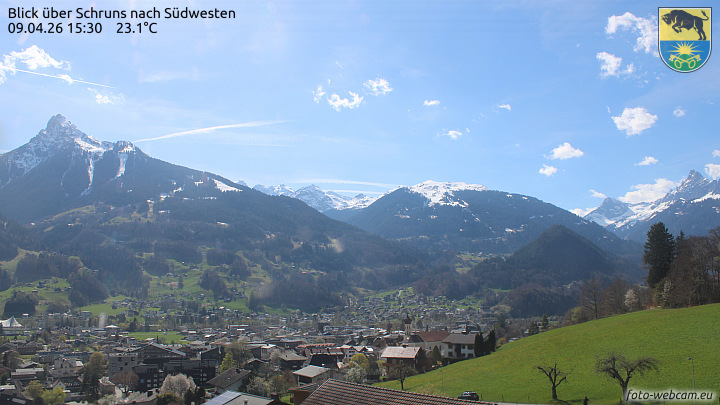 Blick über Schruns