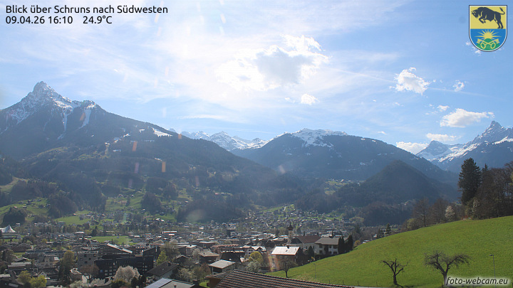 Blick über Schruns
