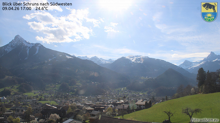 Blick über Schruns