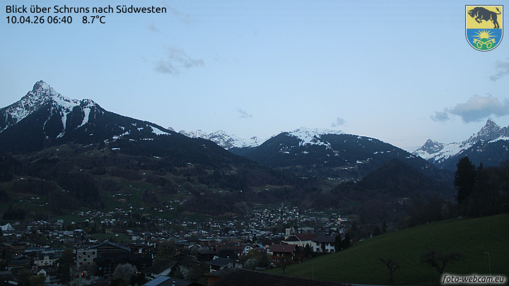 Blick über Schruns