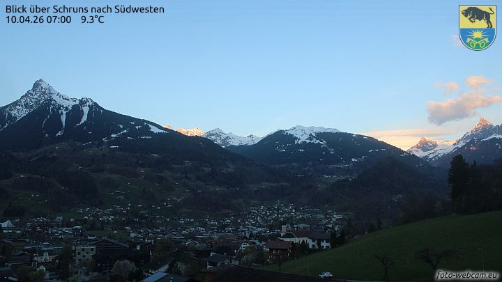 Blick über Schruns