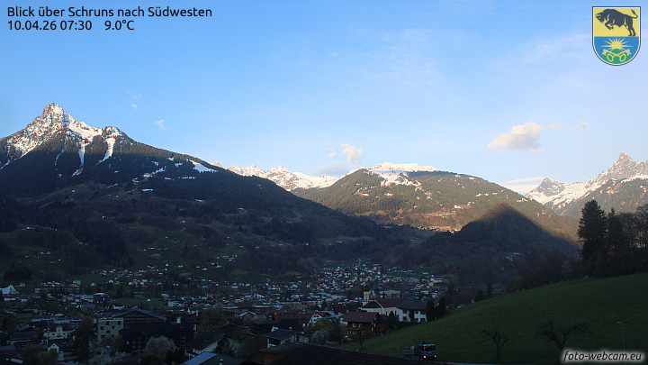 Blick über Schruns