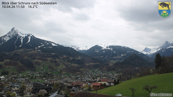 Blick über Schruns