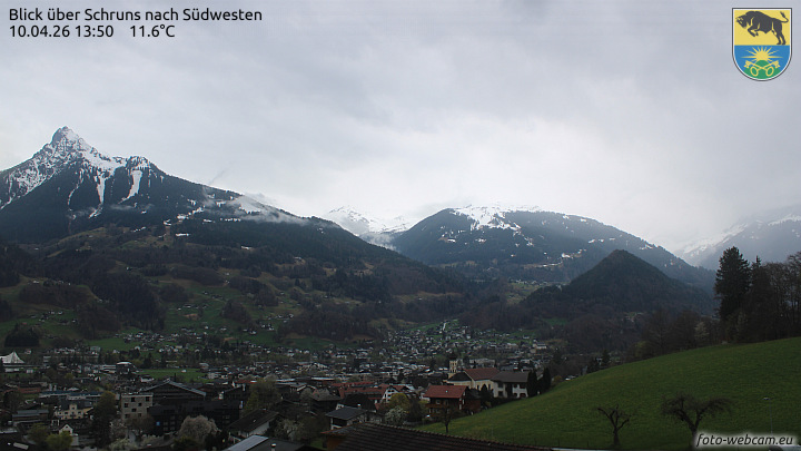 Blick über Schruns