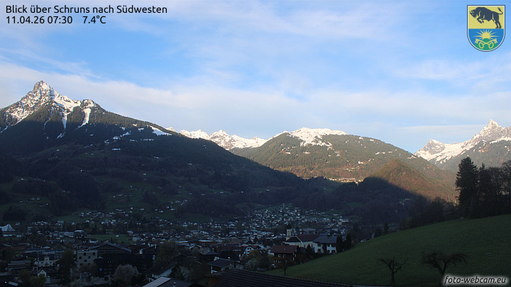 Blick über Schruns
