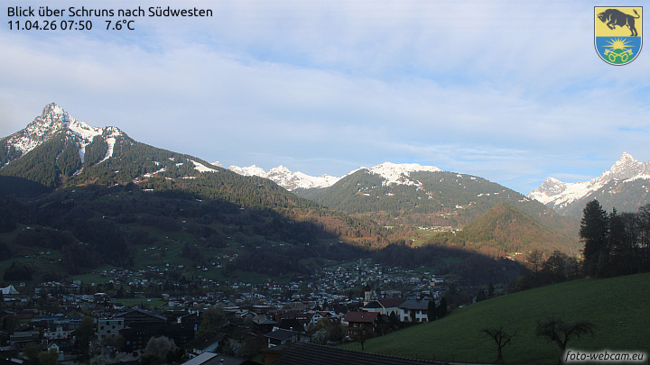 Blick über Schruns