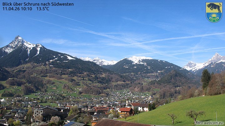Blick über Schruns