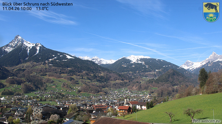 Blick über Schruns
