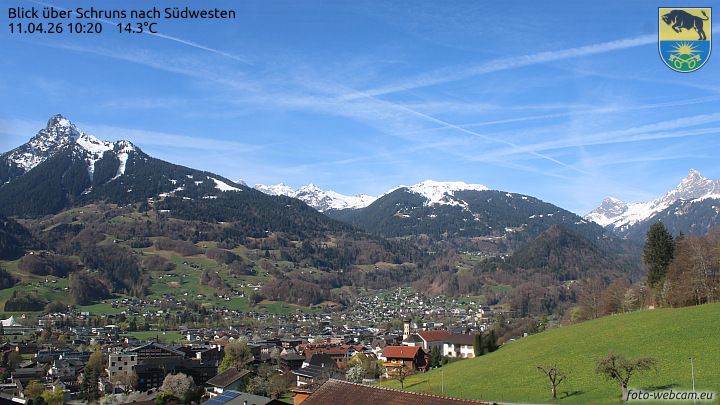 Blick über Schruns