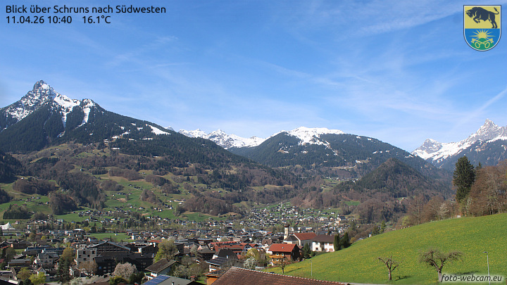 Blick über Schruns