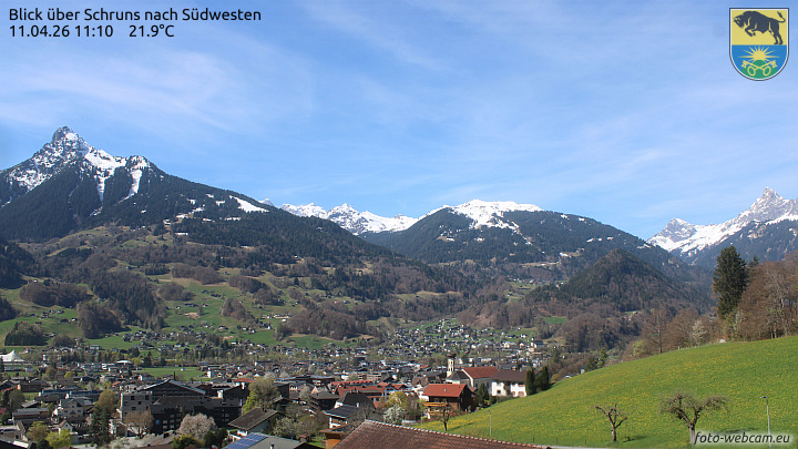 Blick über Schruns