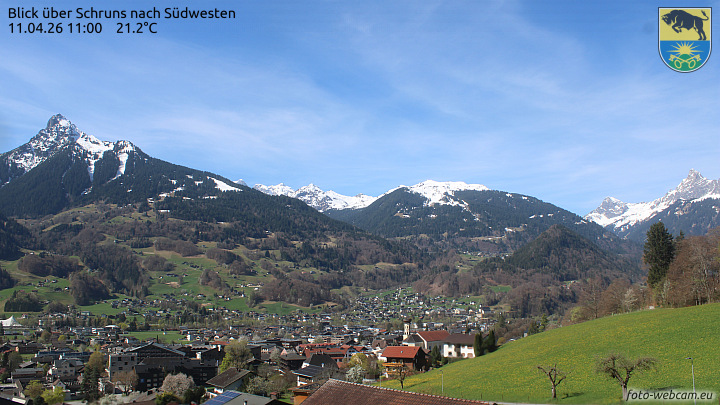 Blick über Schruns