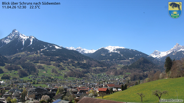 Blick über Schruns