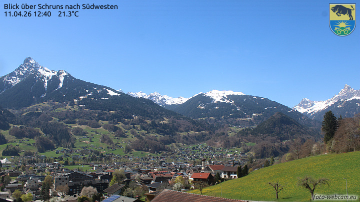 Blick über Schruns