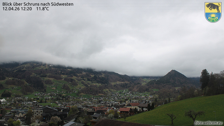 Blick über Schruns