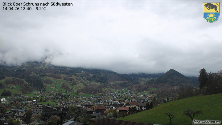 Blick über Schruns