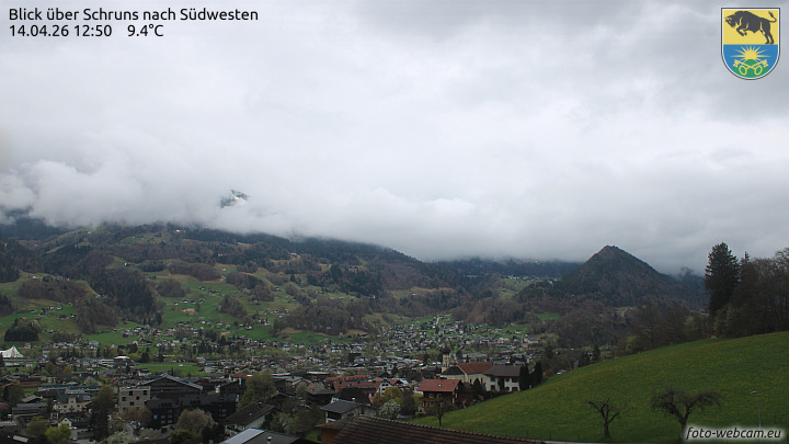 Blick über Schruns