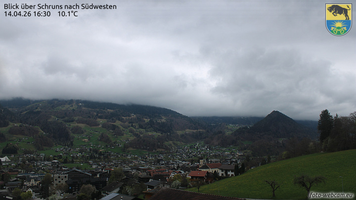 Blick über Schruns