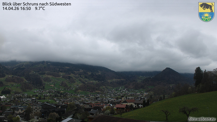 Blick über Schruns