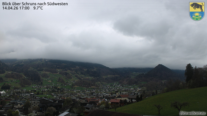 Blick über Schruns