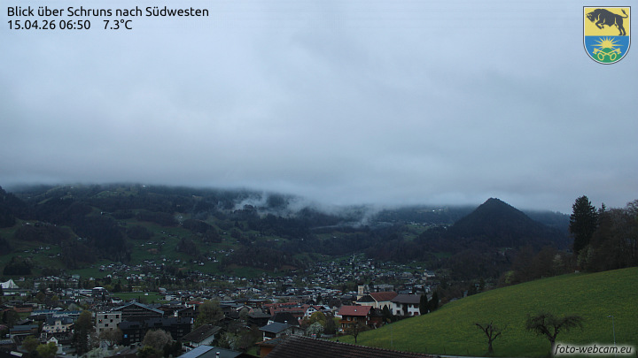 Blick über Schruns