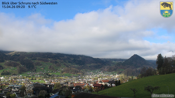 Blick über Schruns