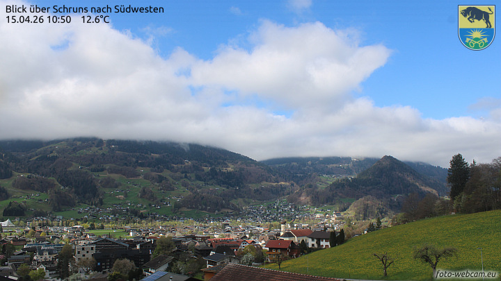 Blick über Schruns