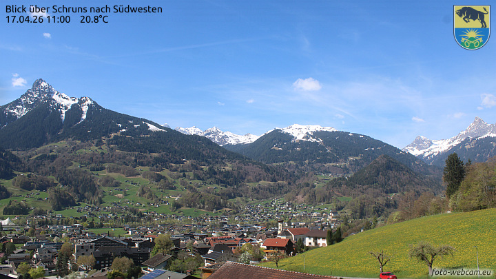 Blick über Schruns