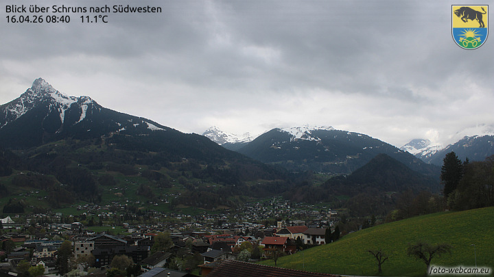 Blick über Schruns