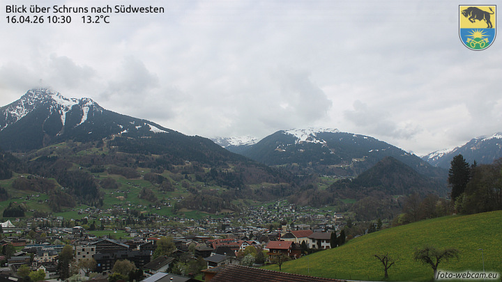 Blick über Schruns
