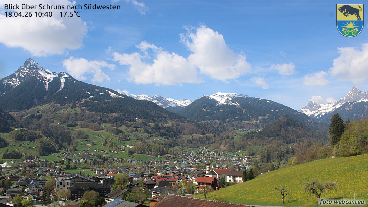 Blick über Schruns