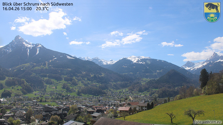 Blick über Schruns