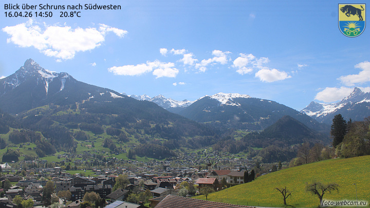 Blick über Schruns