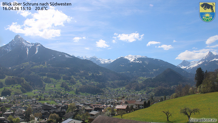 Blick über Schruns