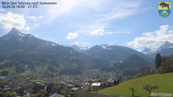 Blick über Schruns