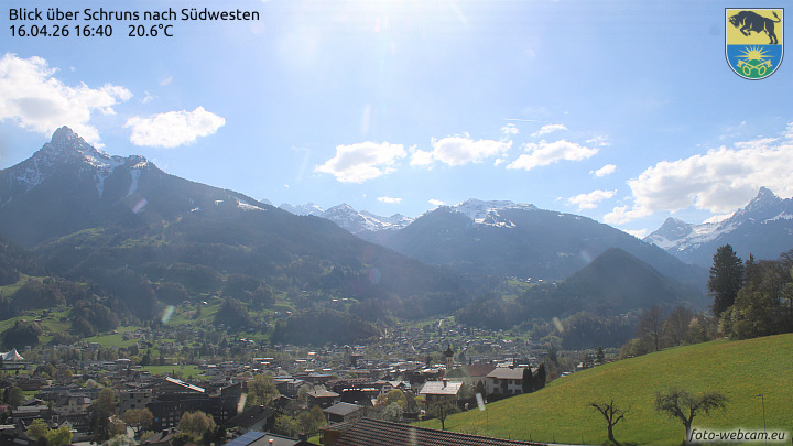 Blick über Schruns