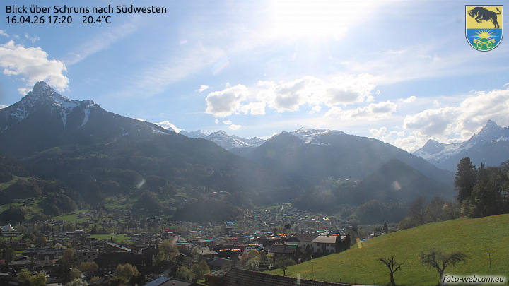 Blick über Schruns