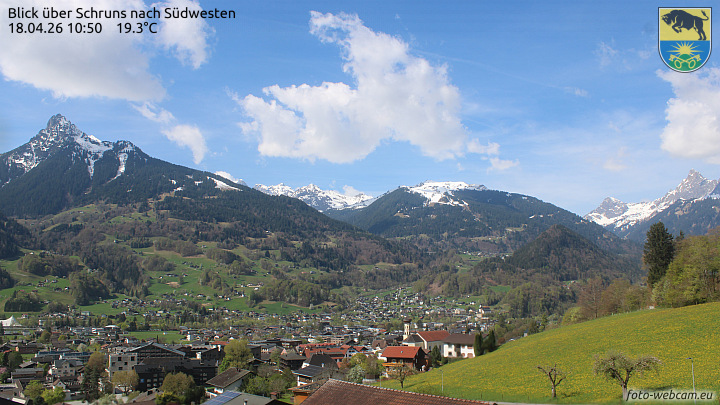 Blick über Schruns