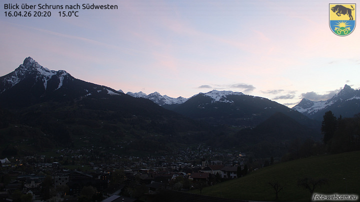 Blick über Schruns