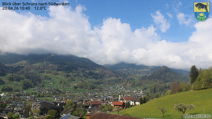 Blick über Schruns