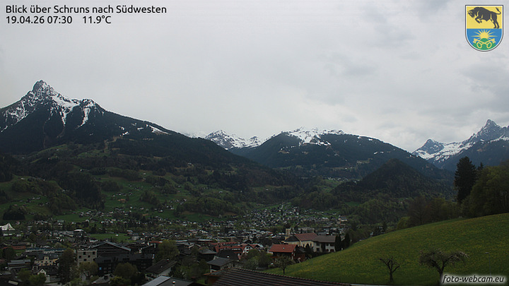 Blick über Schruns