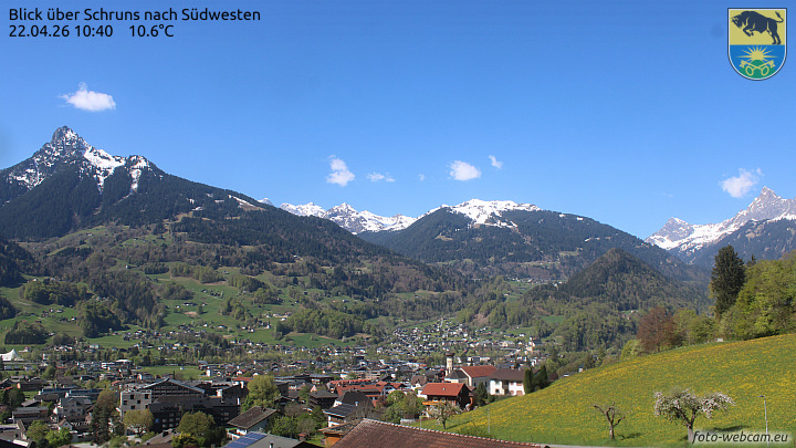 Blick über Schruns