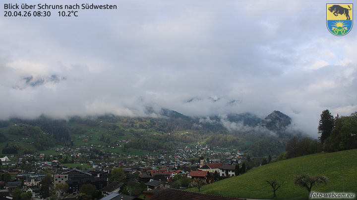 Blick über Schruns