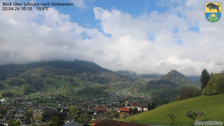 Blick über Schruns
