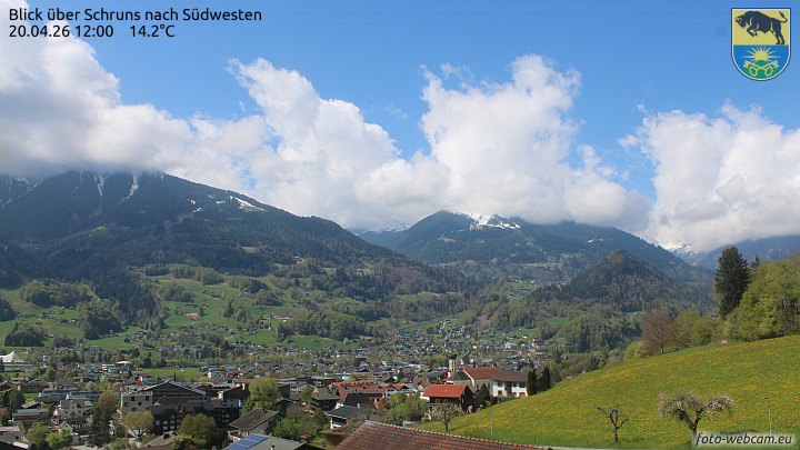 Blick über Schruns