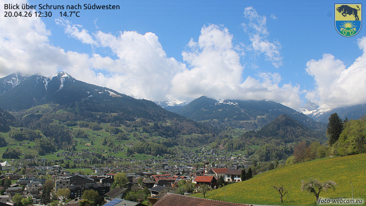 Blick über Schruns